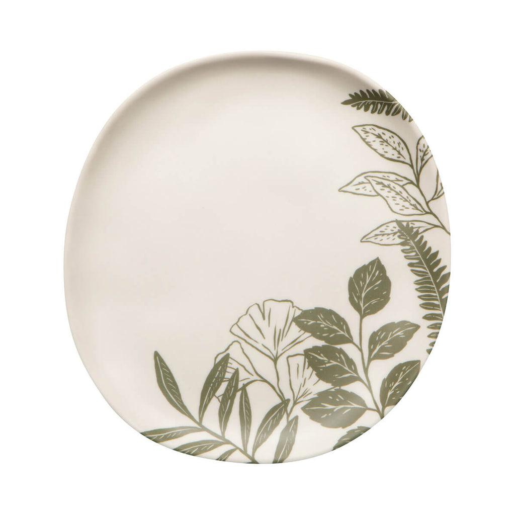 Fern & Frond Dessert Plate