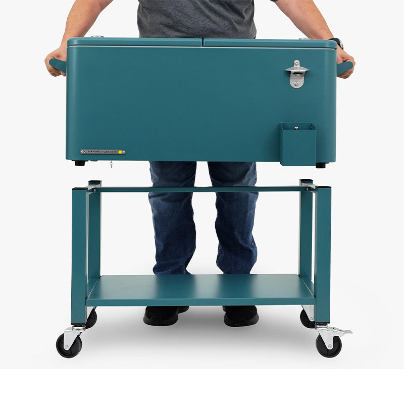 Patio Cooler with Removeable Basin