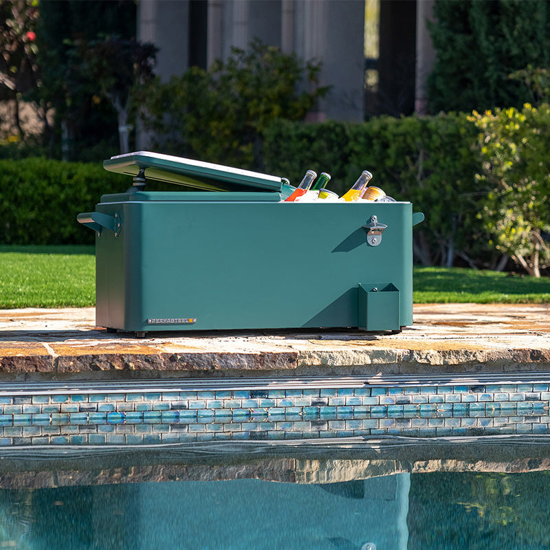 Patio Cooler with Removeable Basin