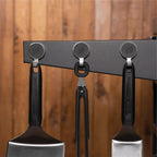 Porte-outils et trappe à graisse