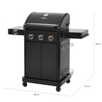 BBQ au gaz Flameo 425 - 43 000 BTU