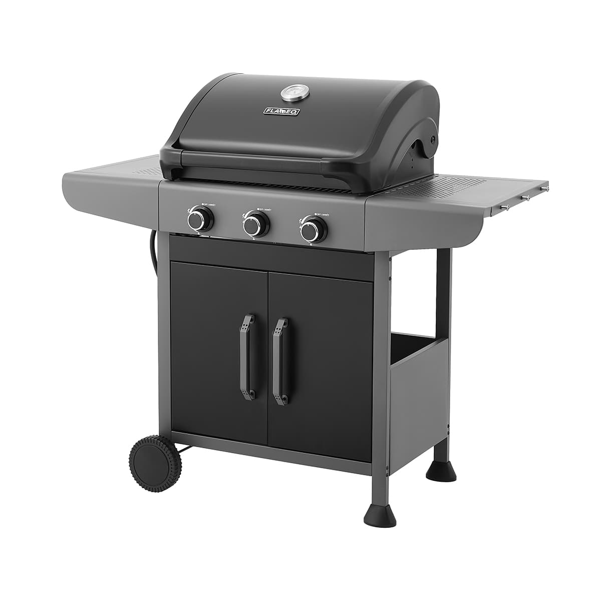 BBQ au gaz Flameo à 3 brûleurs - 30 000 BTU