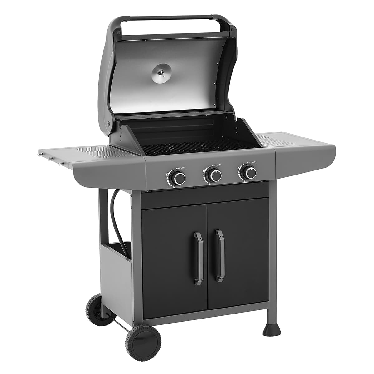BBQ au gaz Flameo à 3 brûleurs - 30 000 BTU