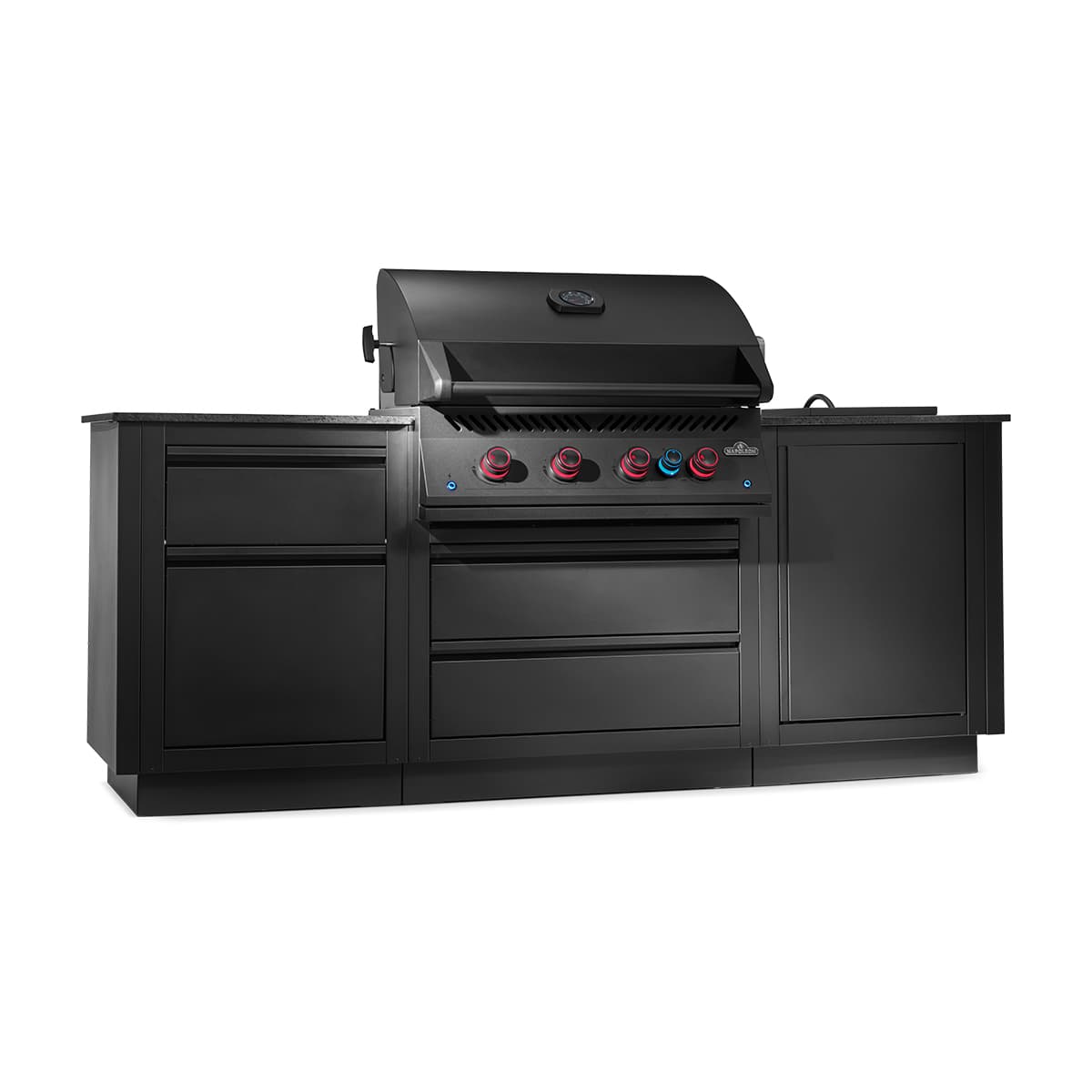 Ensemble BBQ Oasis 301 avec gril encastré