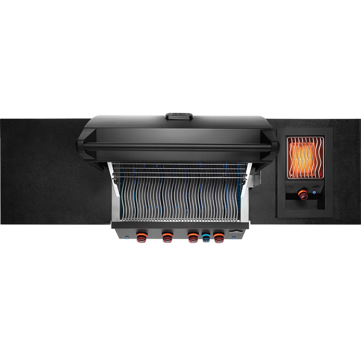 Ensemble BBQ Oasis 301 avec gril encastré
