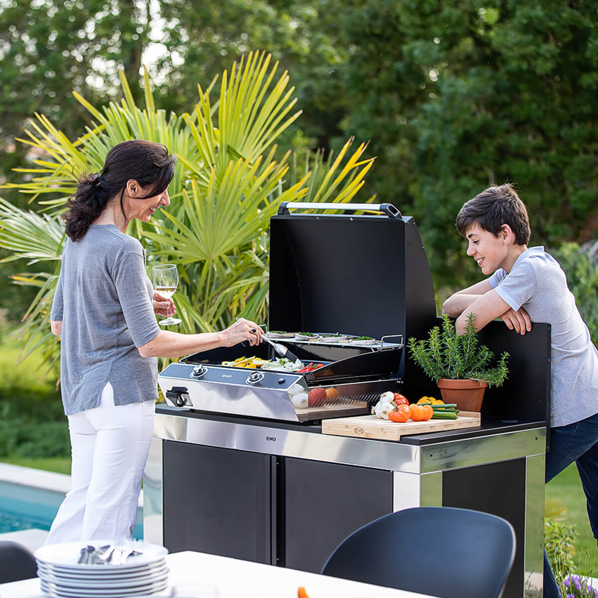 Bergerac 2400 Gas Plancha