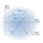 BBQ au gaz Napoleon portatif TravelQ 285X - 12 000 BTU
