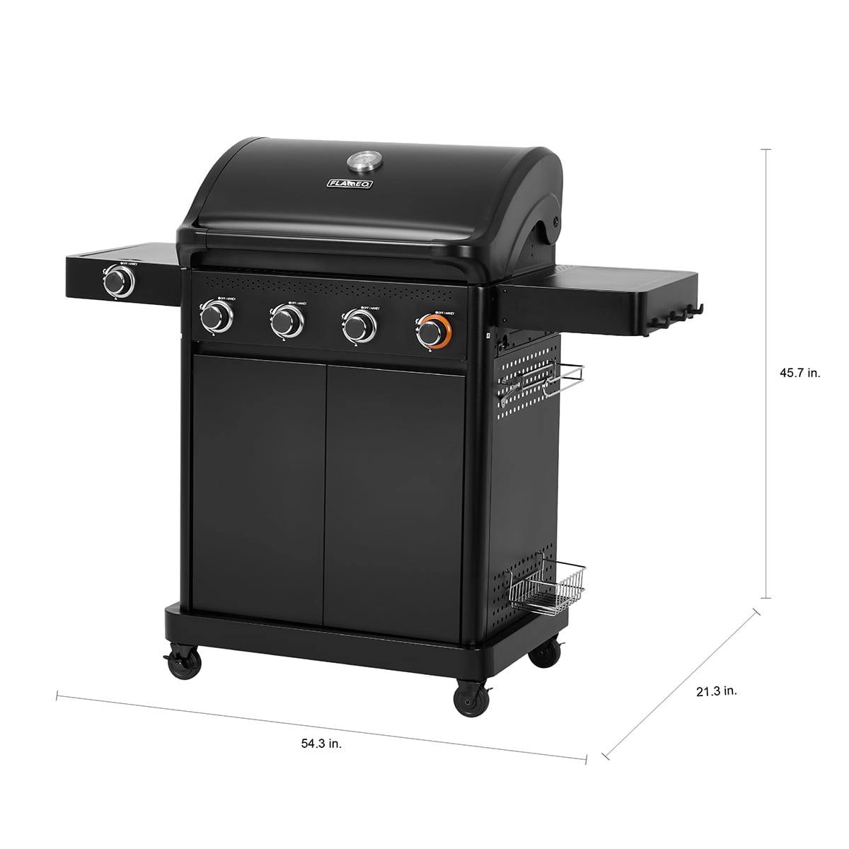 Flameo 5-Burner Gas BBQ – 53,000 BTU