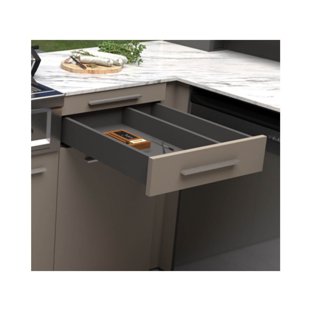 Deluxe Grill Outdoor Kitchen
