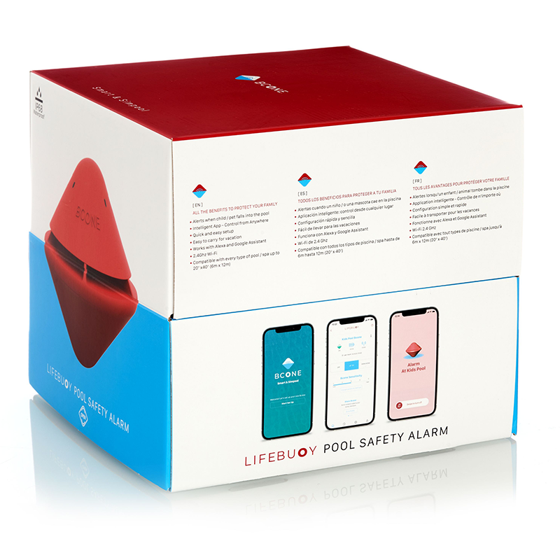 Lifebuoy Bcone : Pool Alarm