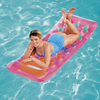 Matelas gonflable fenêtre transparente (3 couleurs disponibles)