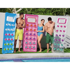 Matelas gonflable fenêtre transparente (3 couleurs disponibles)