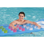 Matelas gonflable fenêtre transparente (3 couleurs disponibles)