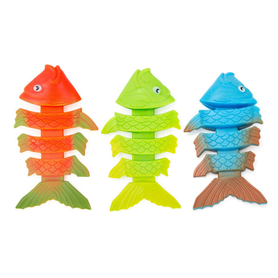 Jeu de plongée 3 poissons frétillants