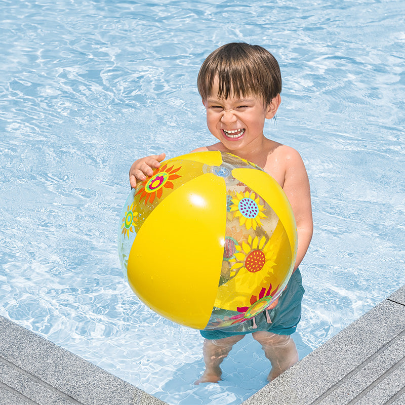 Lot 2 Ballons Plage Gonflables 30 Cm + 8 Marqueurs Graffiti – Ballons D'Eau DIY Pour Piscine & Plage