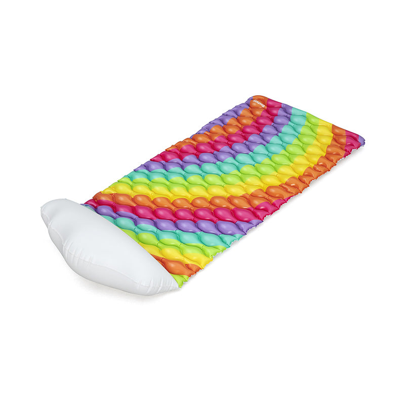 Rainbow Dreams Inflatable Pool Mattress