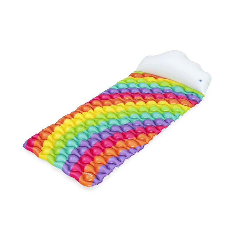 Rainbow Dreams Inflatable Pool Mattress
