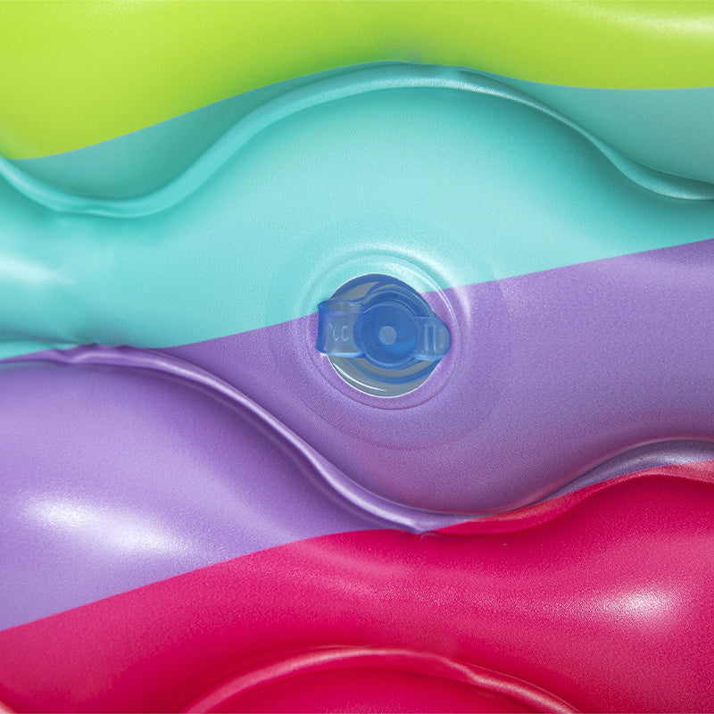 Rainbow Dreams Inflatable Pool Mattress