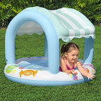 Piscine gonflable pare-soleil Sweet shoppe - 41 pouces