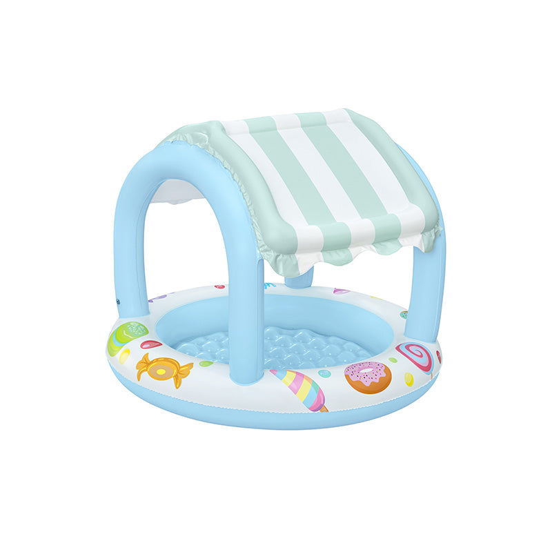 Piscine gonflable pare-soleil Sweet shoppe - 41 pouces