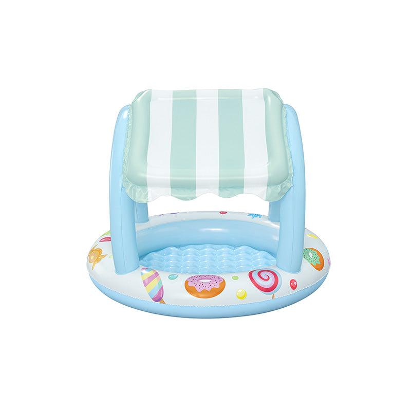 Piscine gonflable pare-soleil Sweet shoppe - 41 pouces