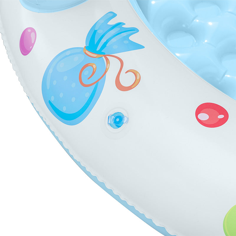 Piscine gonflable pare-soleil Sweet shoppe - 41 pouces