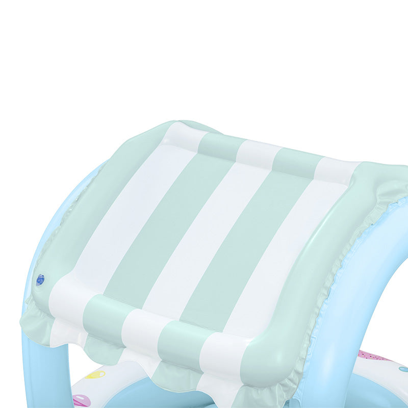 Piscine gonflable pare-soleil Sweet shoppe - 41 pouces
