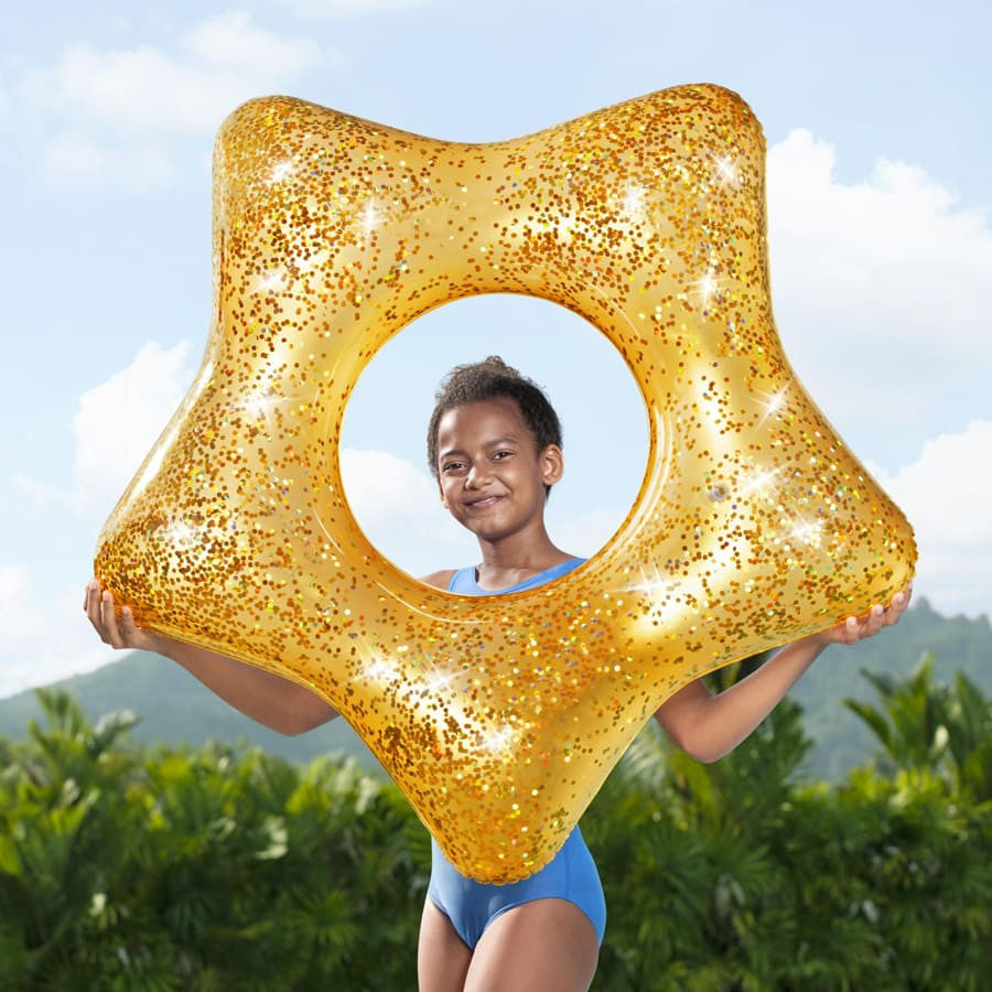 Glitter Fusion Inflatable Swim Ring