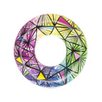 Tube de nage vitrail