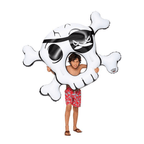 Skull and Crossbones Inflatable Pool Ring