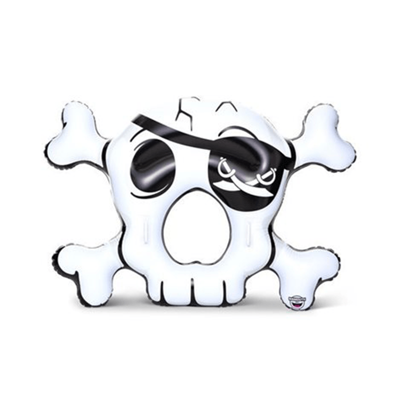 Skull and Crossbones Inflatable Pool Ring