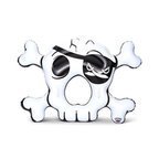 Skull and Crossbones Inflatable Pool Ring