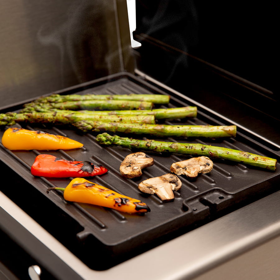 BBQ Side Burner Griddle Cast Iron