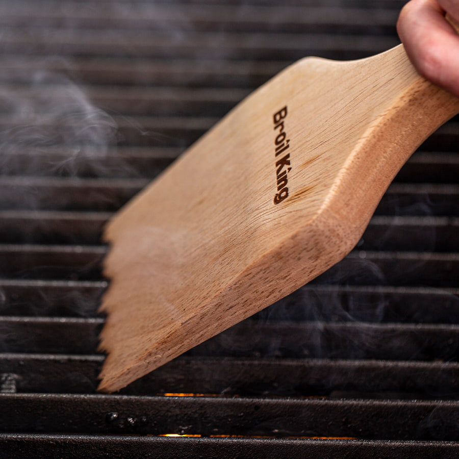 Grattoir de BBQ en bois