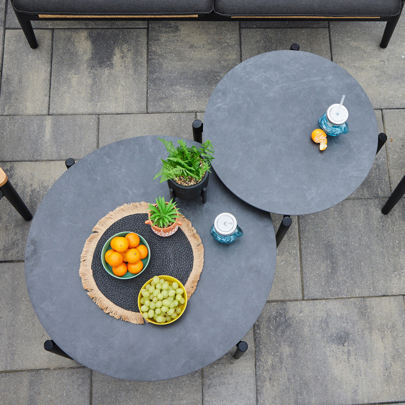 Tables gigognes extérieures Bahamas (lot de 2)