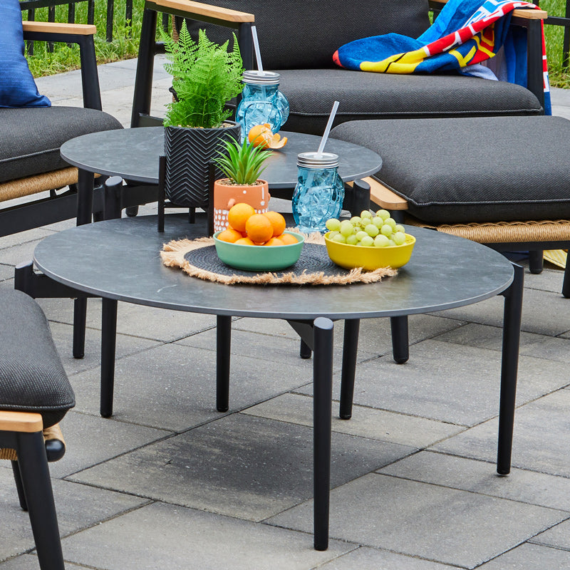 Tables gigognes extérieures Bahamas (lot de 2)