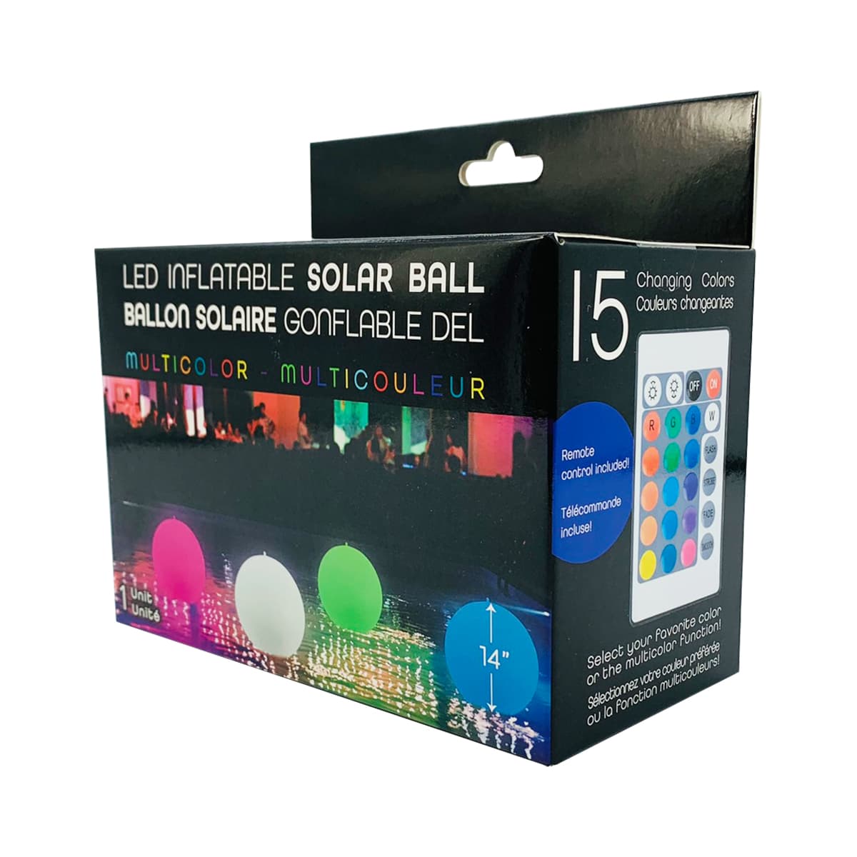 Led Inflatable Solar Ball