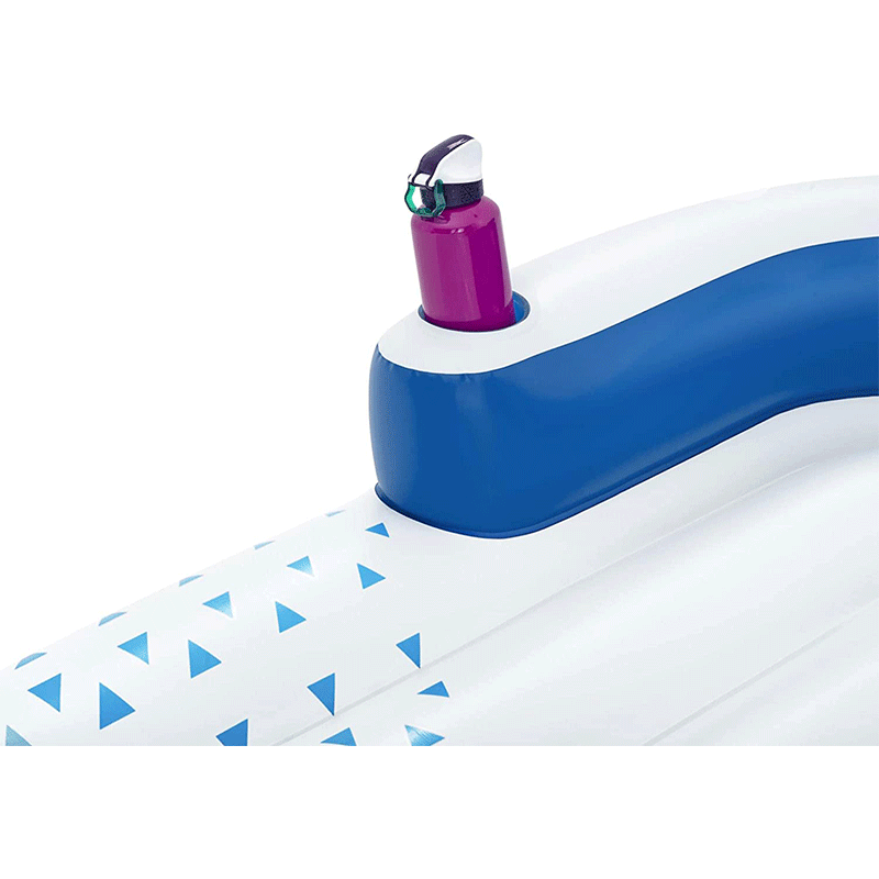 Chaise longue gonflable Indigo Wave - 2 places