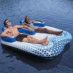 Chaise longue gonflable Indigo Wave - 2 places