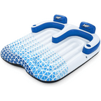 Chaise longue gonflable Indigo Wave - 2 places