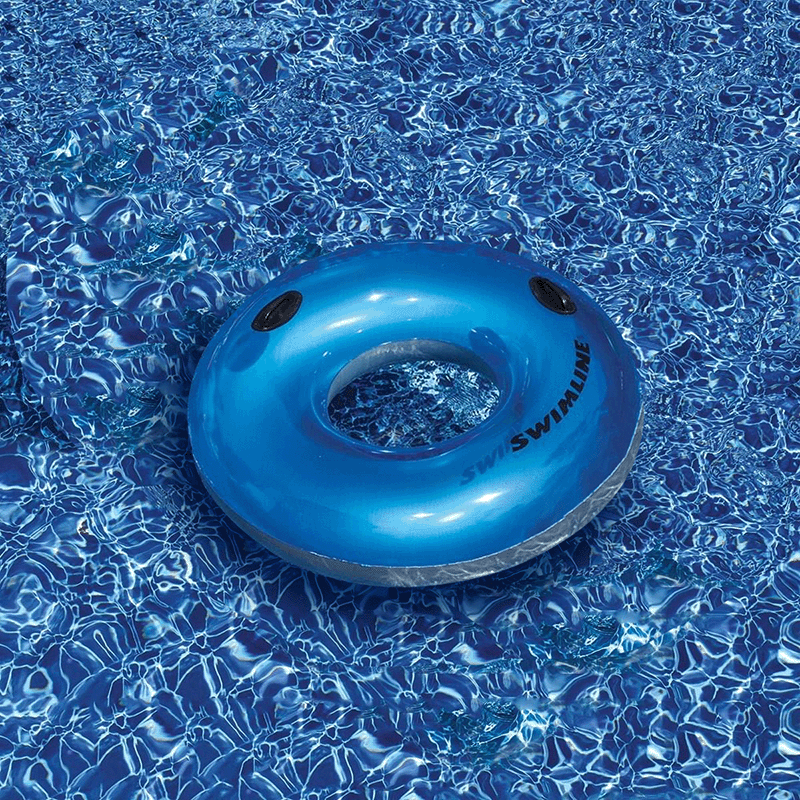 Tube de nage style parc aquatique - bleu