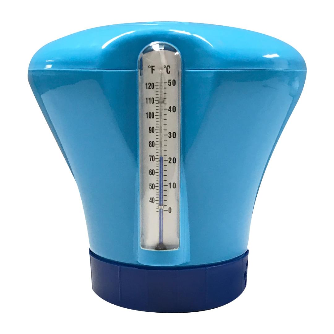 Chlorinateur et thermomètre 2 en 1
