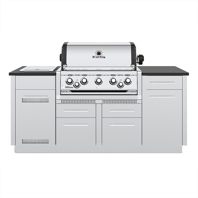 BBQ au gaz et cabinet Broil King Imperial S590i - 80 000 BTU