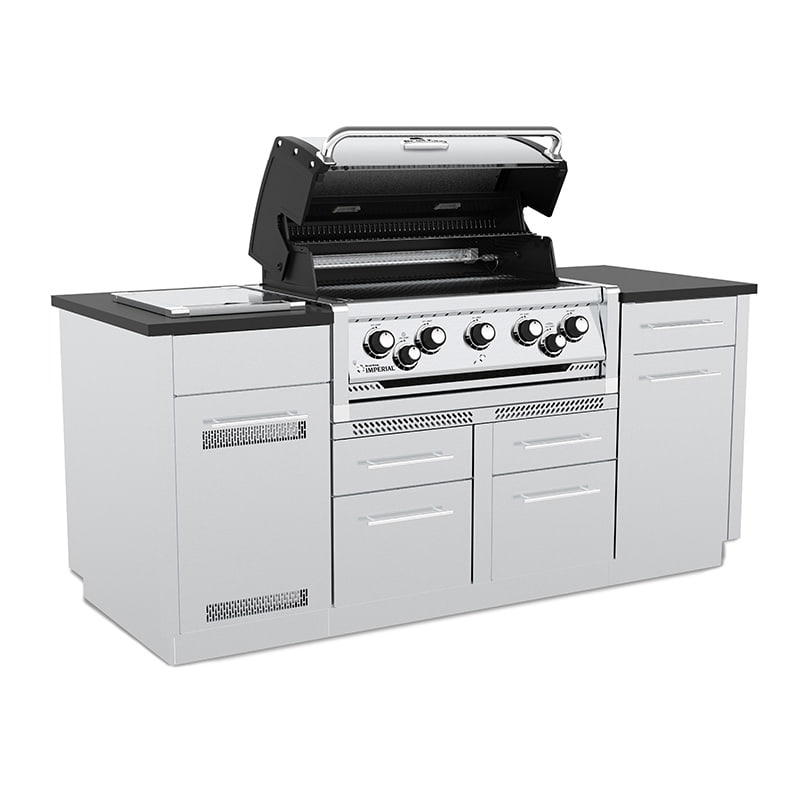 BBQ au gaz et cabinet Broil King Imperial S590i - 80 000 BTU