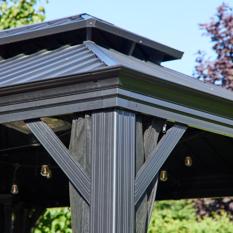 Porto Gazebo - Graphite