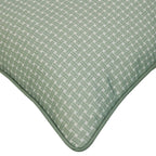 Coussin extérieur 18 x 18 po - Imprimé géo sauge