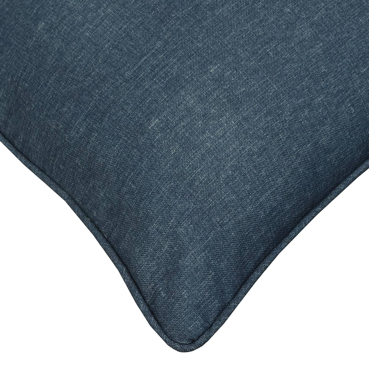 Textured Blue Outdoor Cushion - 18 x 18 in.