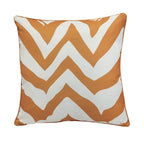 Coussin extérieur 24 x 24 po - Zig Zag Jaune