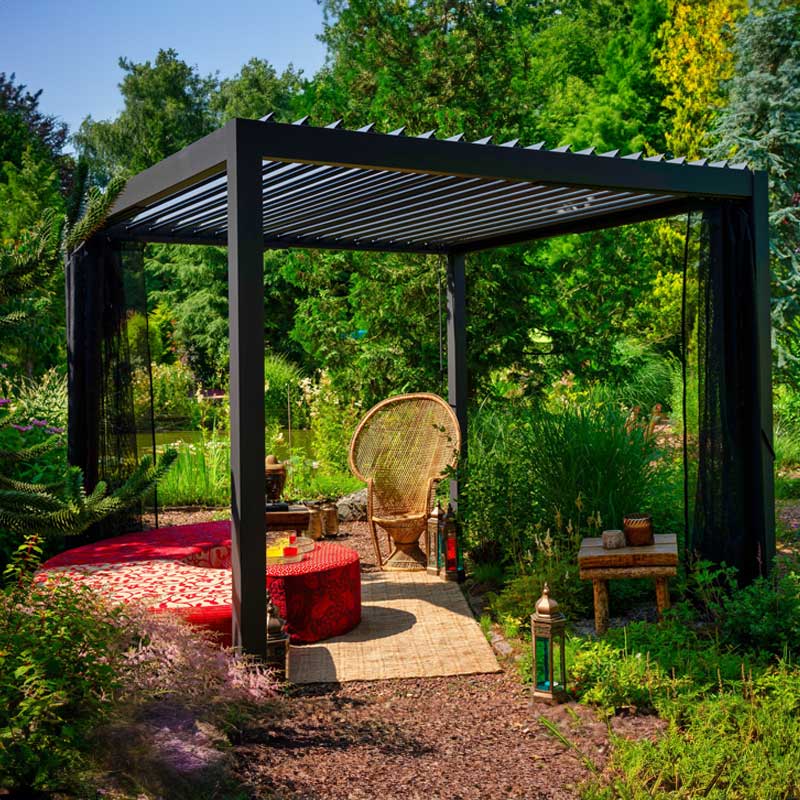 Pergola Cosa manuelle - Anthracite