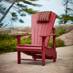 Chaise Adirondack à dossier droit